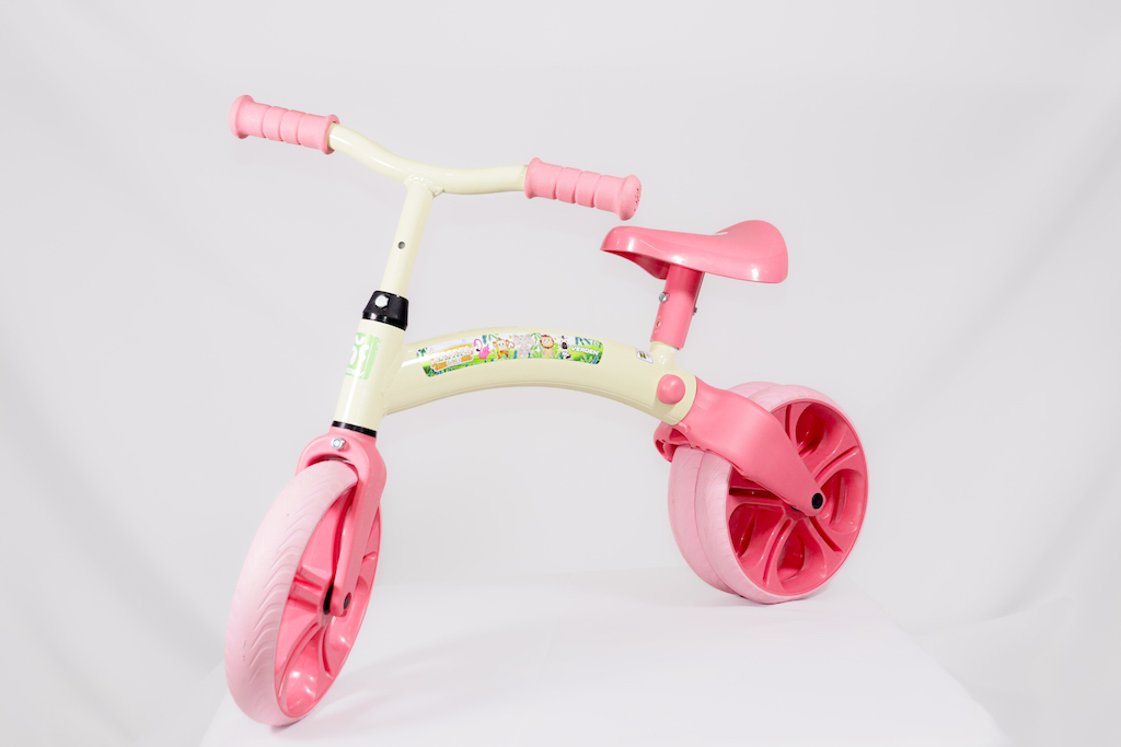 Bicicleta de equilíbrio - Rosa